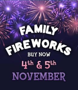 Family Fireworks at Marsh Farm - 4th & 5th of November