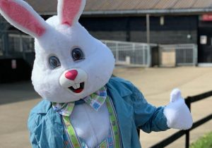The Easter Bunny at Marsh Farm